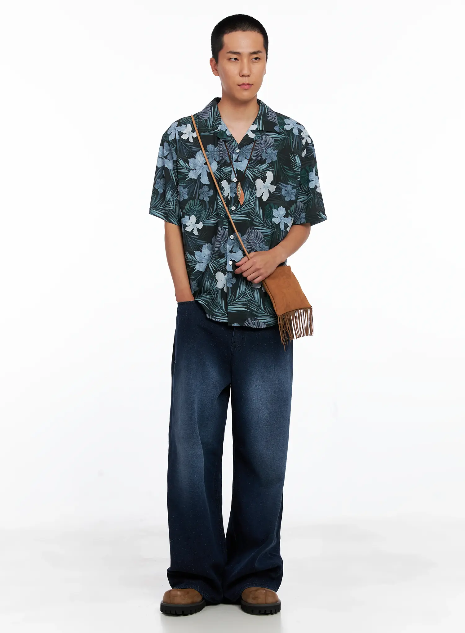 Men's Hawaiian Shirt IS510 - Image 2