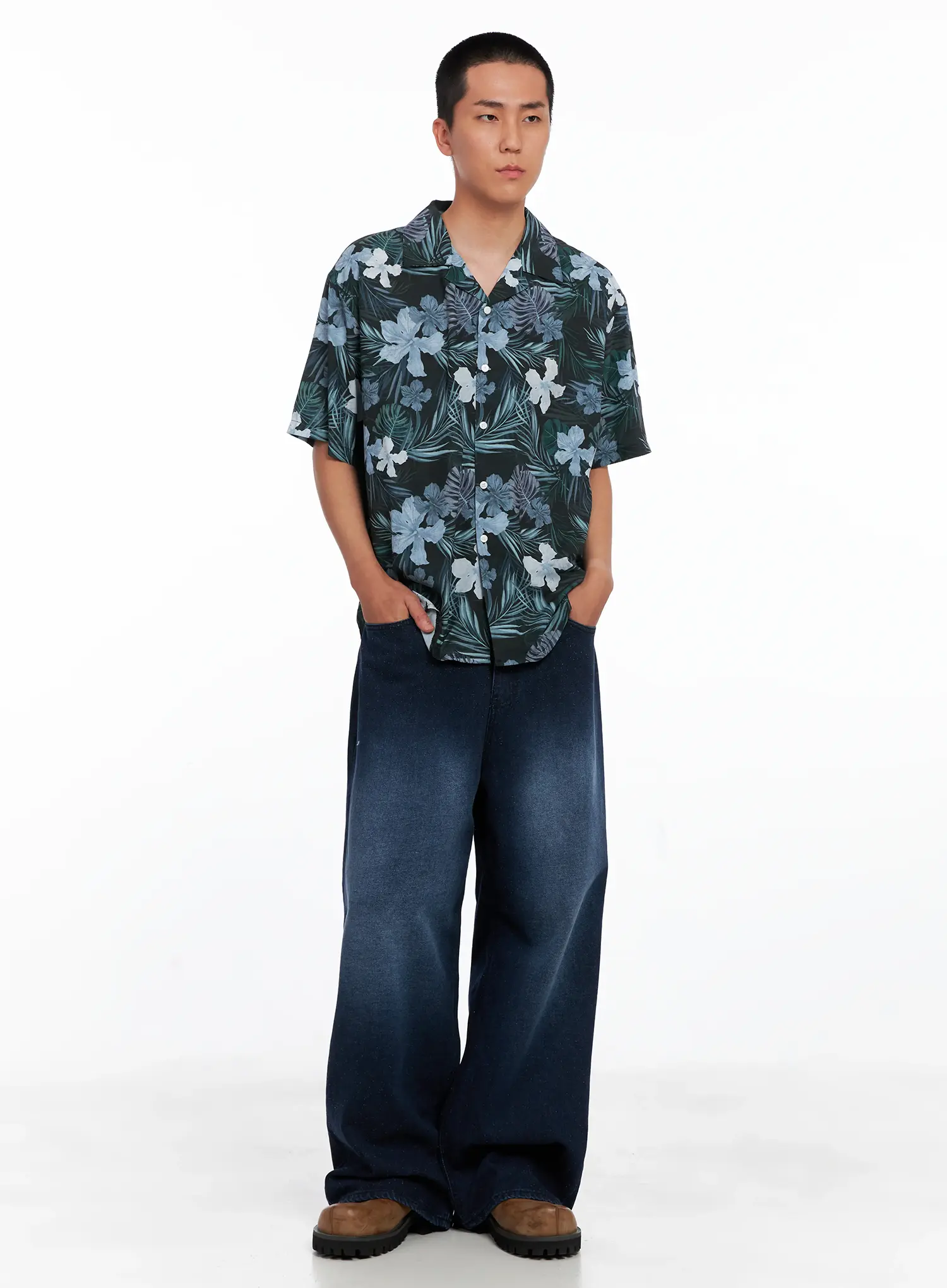 Men's Hawaiian Shirt IS510 - Image 9