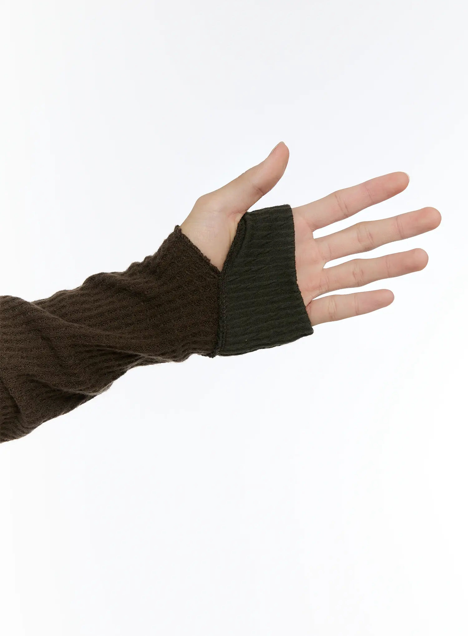 Men's Henley Hooded Sweater IS530 - Image 9