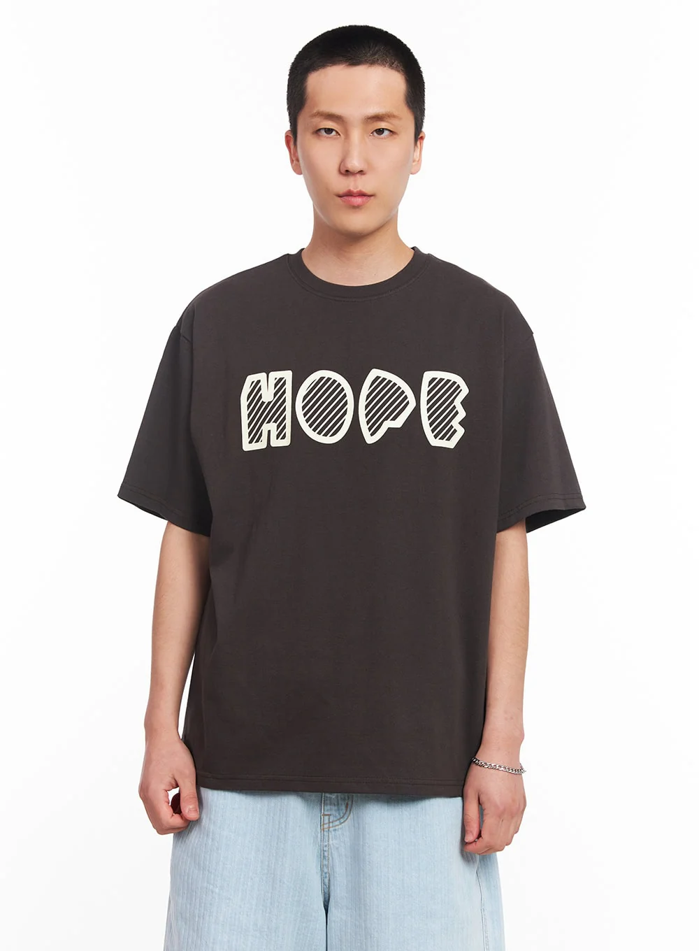 Men's Hope Graphic Tee IU512 - Image 12