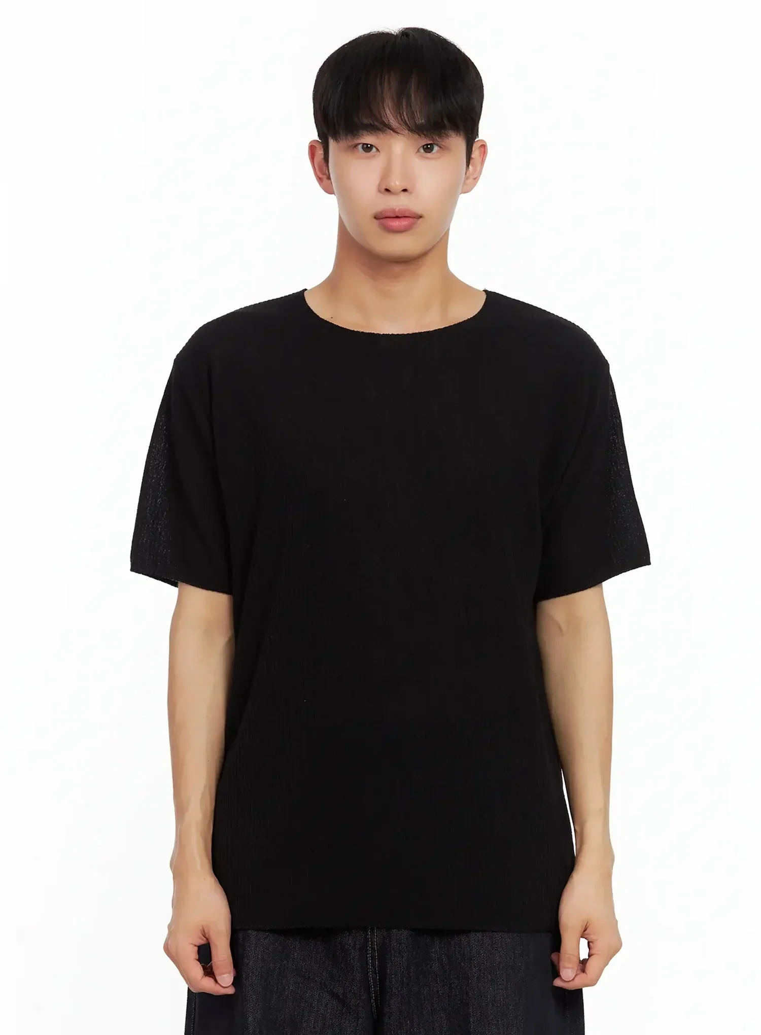 Men's Knit Short-Sleeve Tee IL516 - Image 20