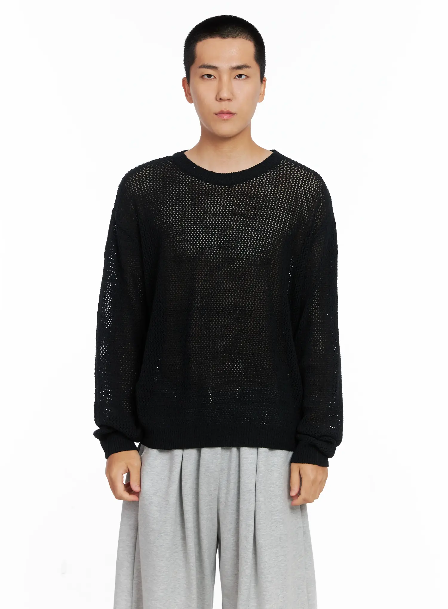 Men's Knit Sweater IG529 - Image 15