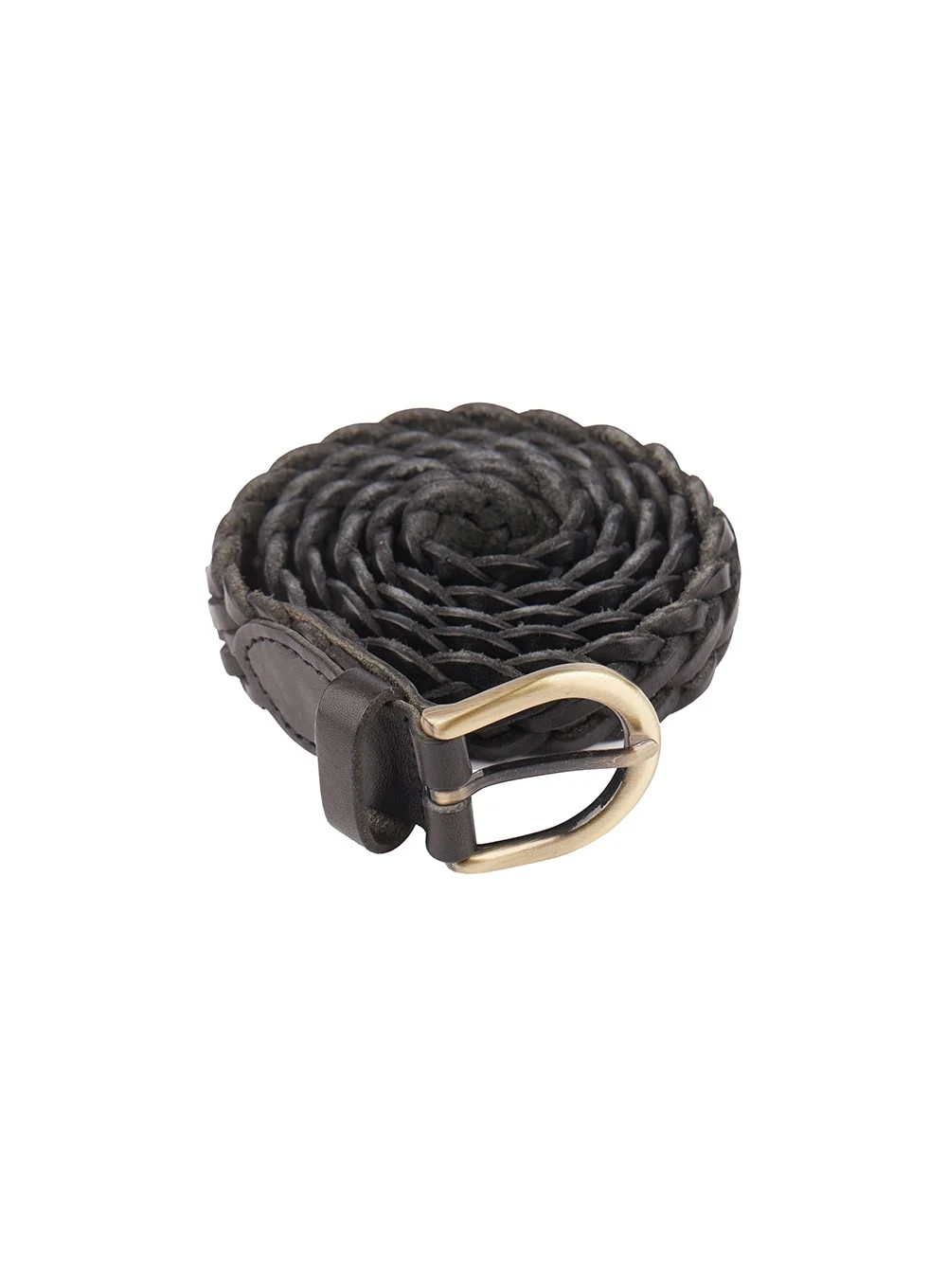 Men's Leather Twist Belt IM514 - Image 10