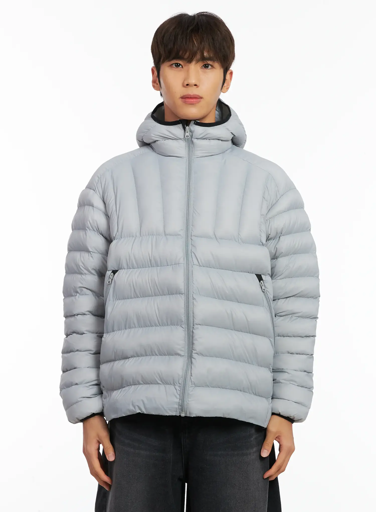 Men's Lightweight Hooded Puffer Jacket ID511 - Image 10