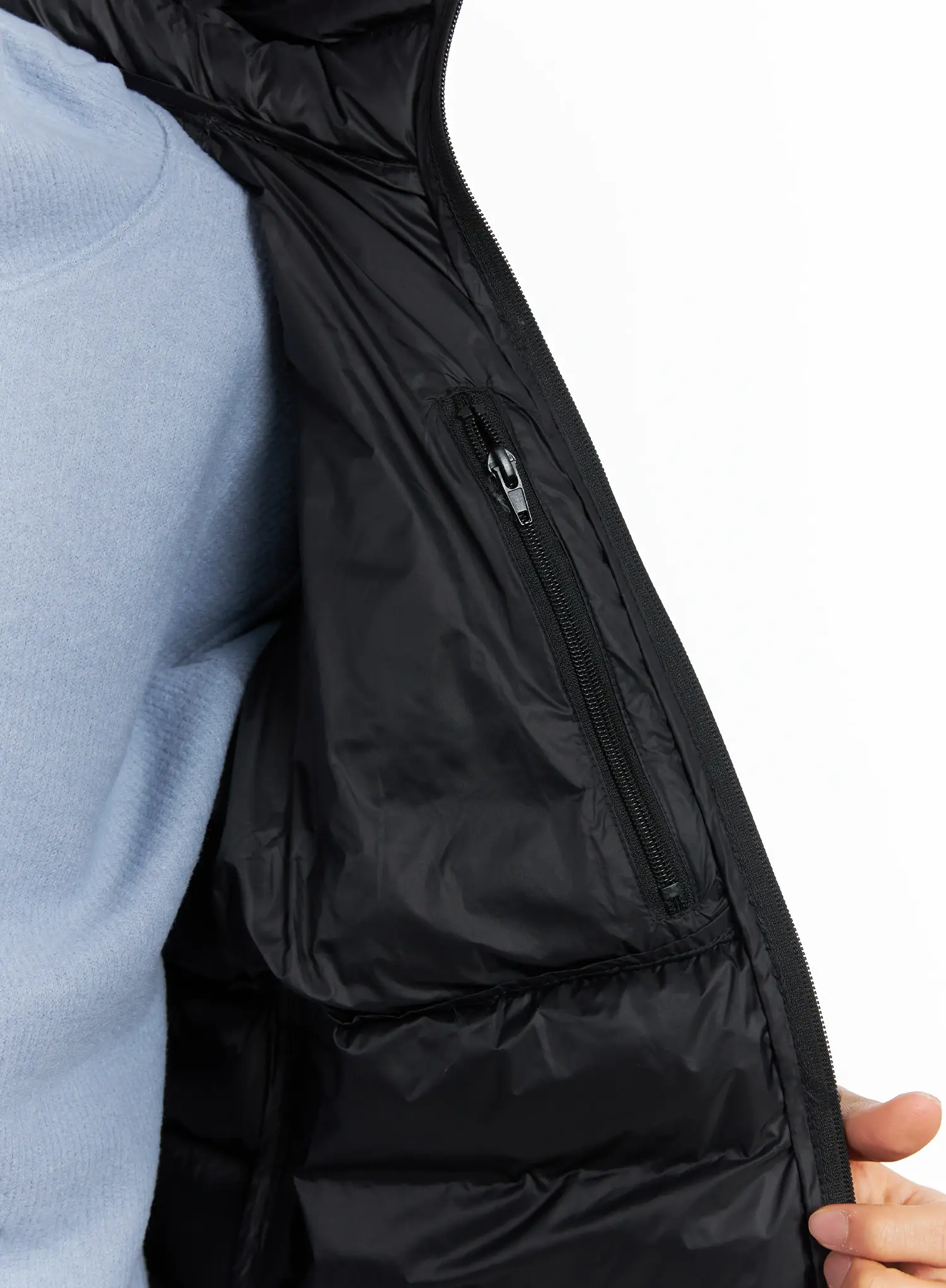 Men's Lightweight Hooded Puffer Jacket ID511 - Image 12