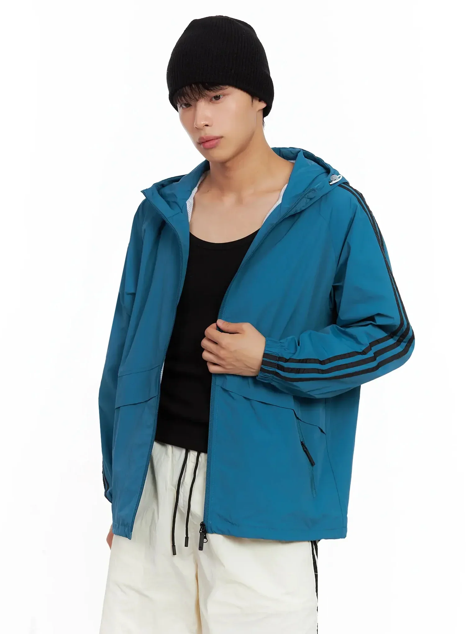 Men's Lightweight Windbreaker Jacket IL516 - Image 9