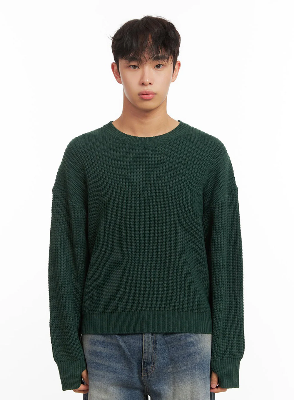 Men's Long-Sleeve Knit Sweater ID431 - Image 12