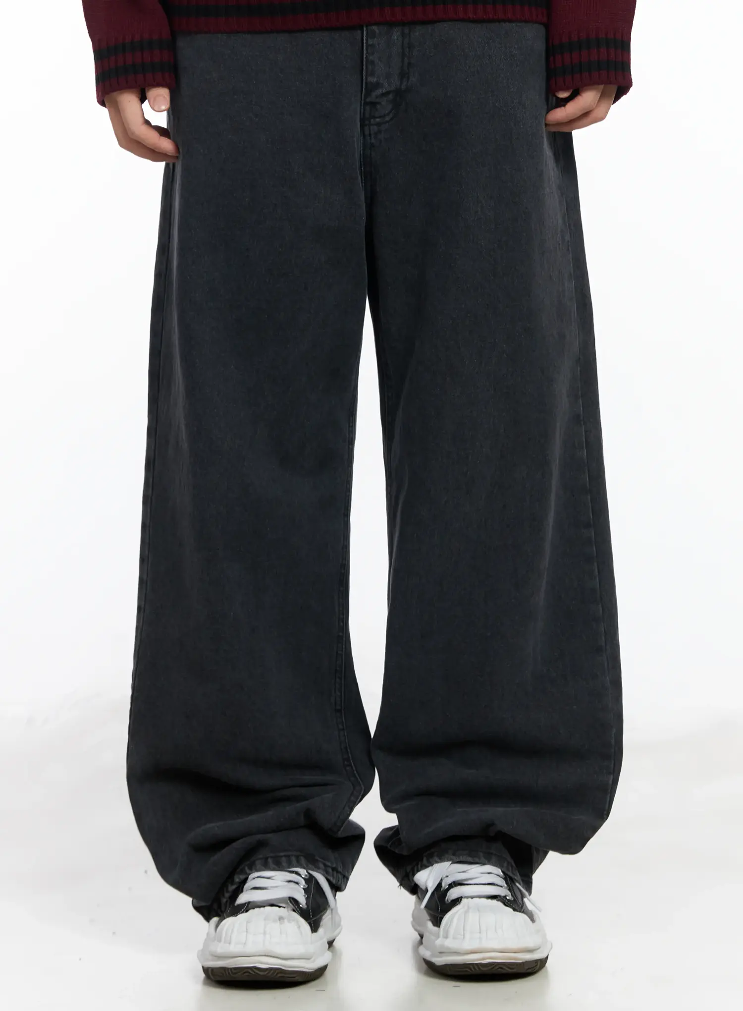 Men's Long Straight-Fit Jeans IF517