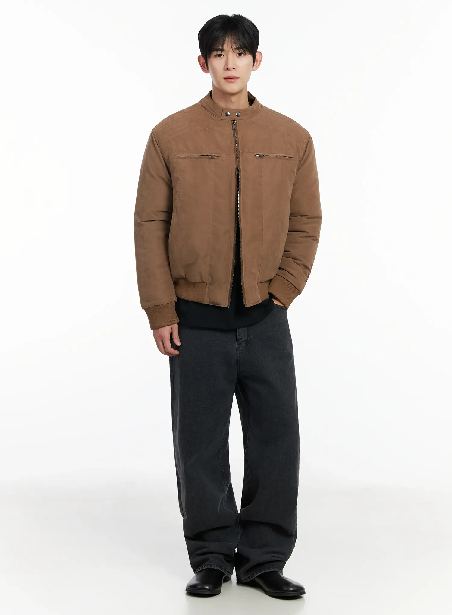 Men's Long Straight-Fit Jeans IF517 - Image 2