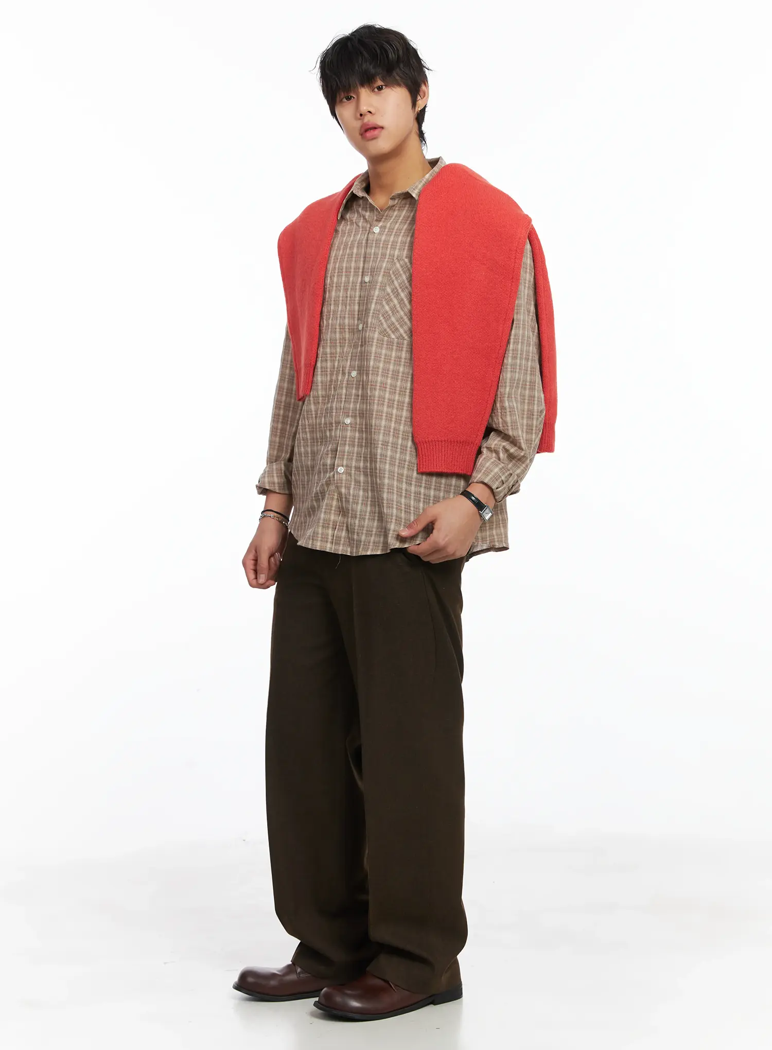 Men's Loose Fit Slacks IJ512 - Image 2