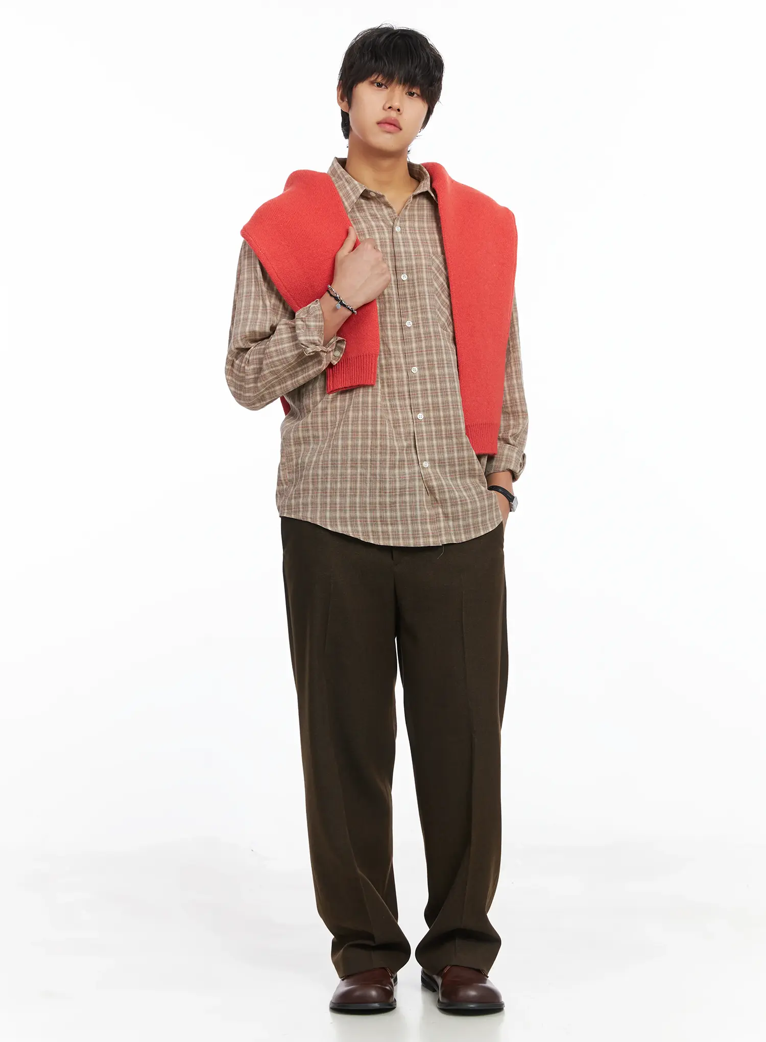 Men's Loose Fit Slacks IJ512 - Image 7