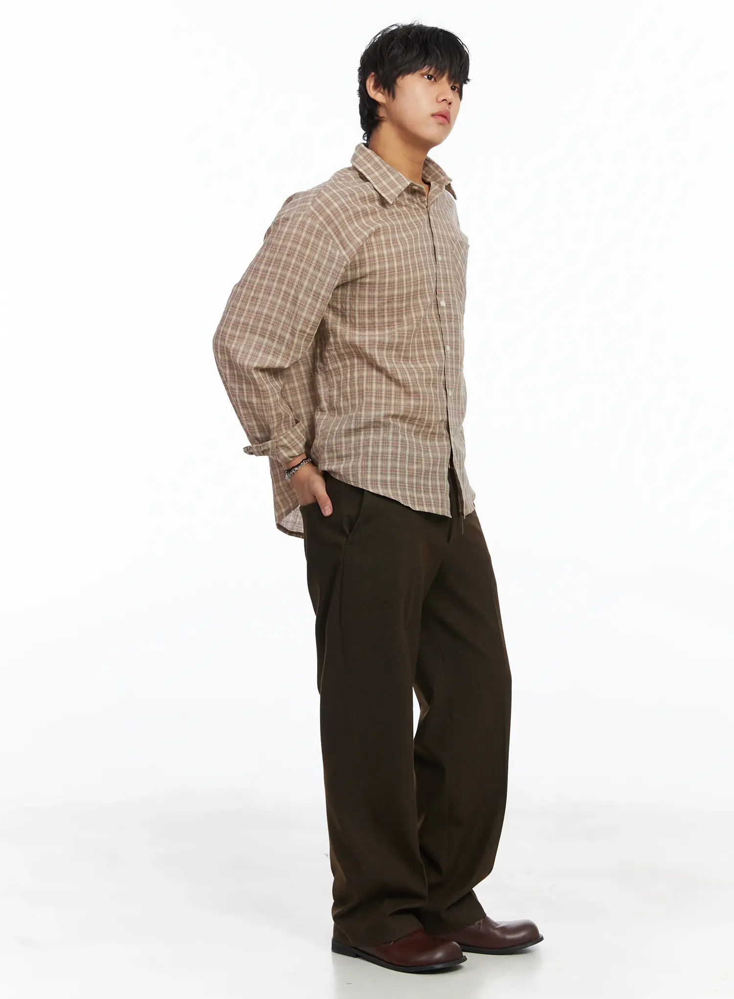 Men's Loose Fit Slacks IJ512 - Image 8