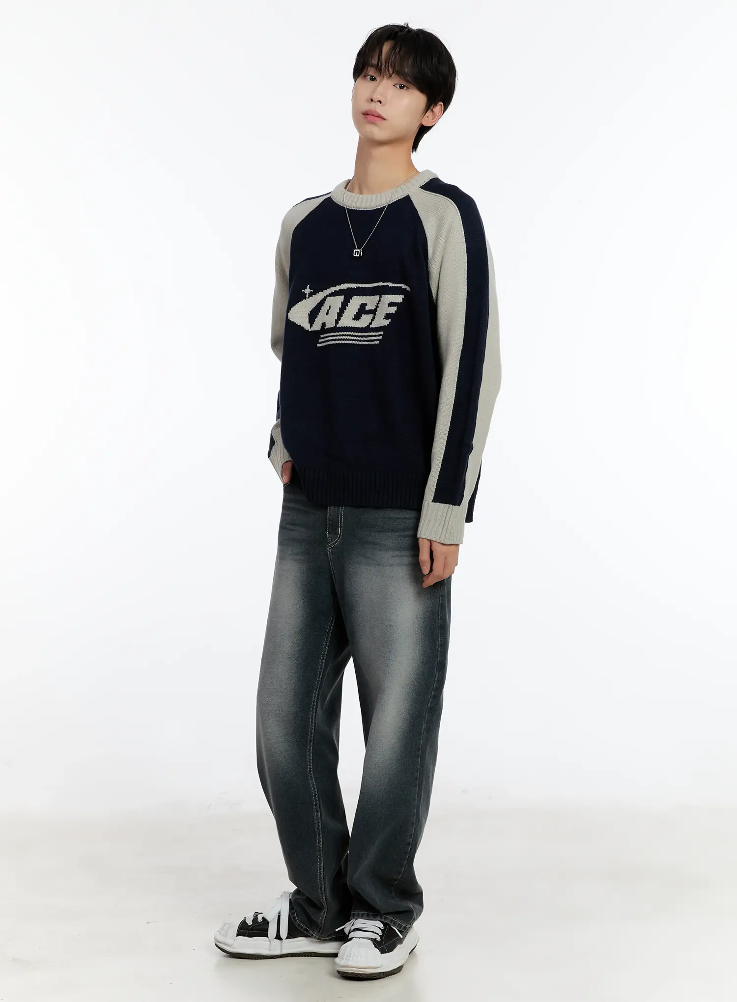 Men's Loose-Fit Straight Jeans ID502 - Image 10