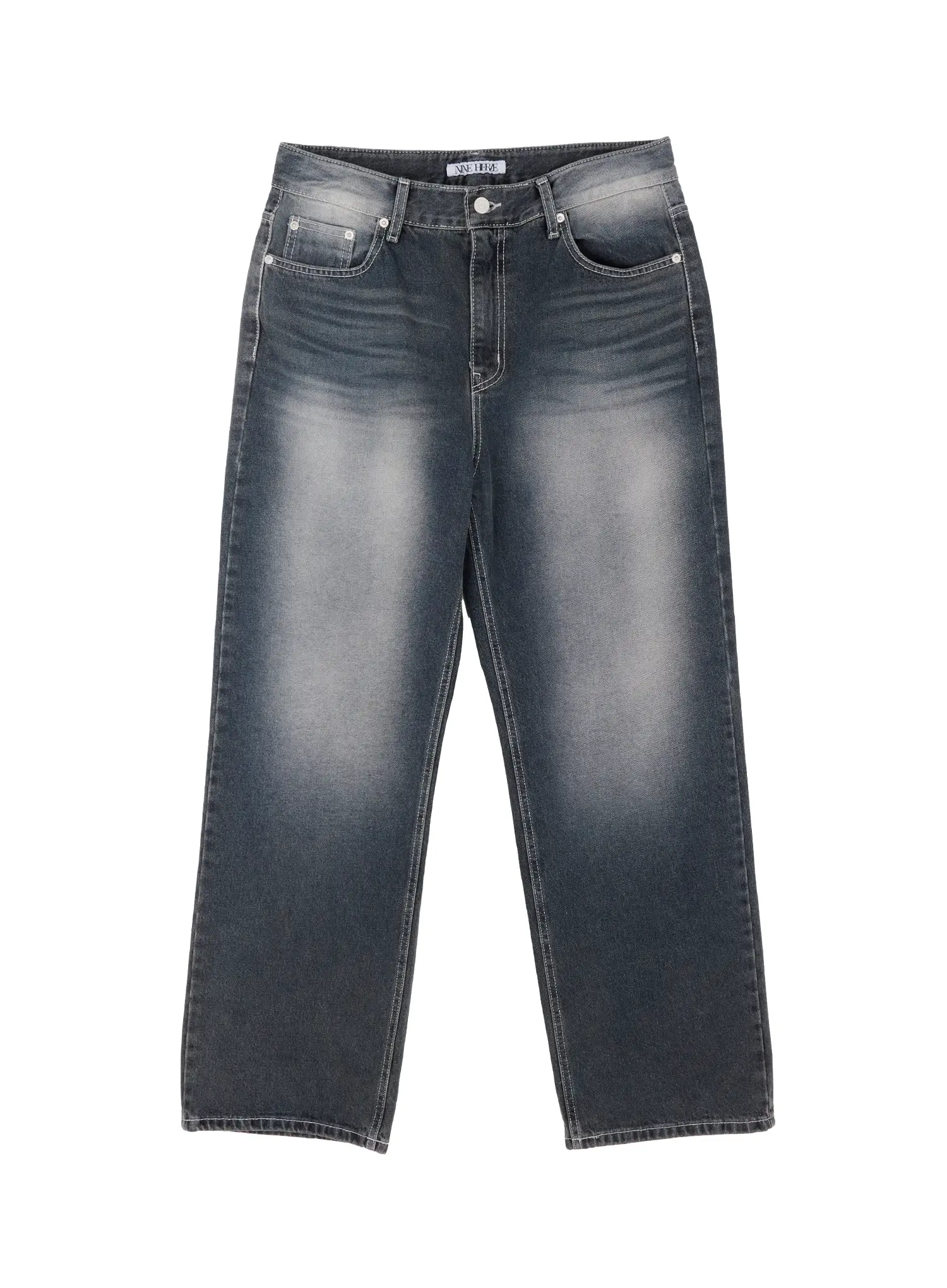 Men's Loose-Fit Straight Jeans ID502 - Image 14