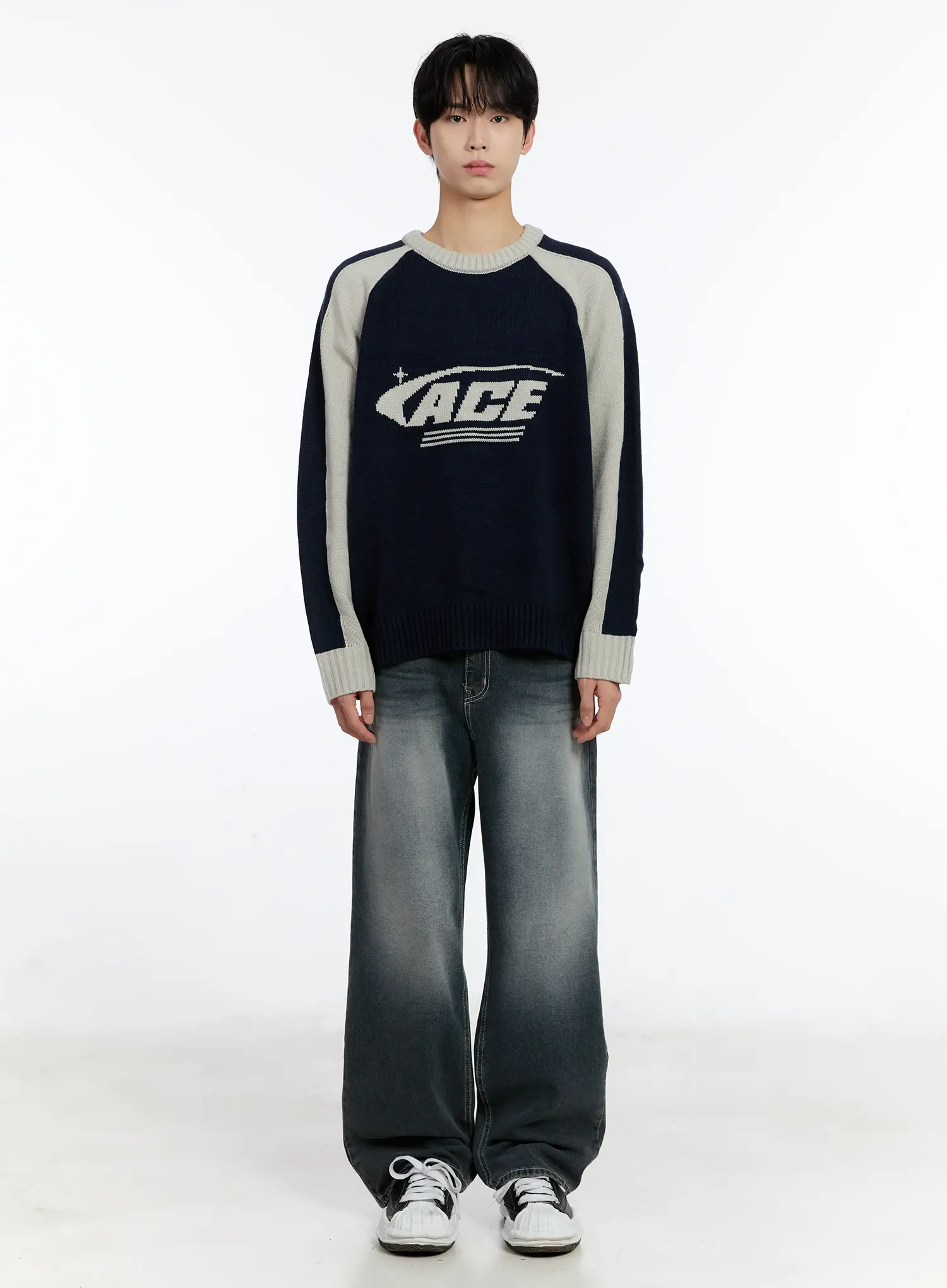 Men's Loose-Fit Straight Jeans ID502 - Image 4