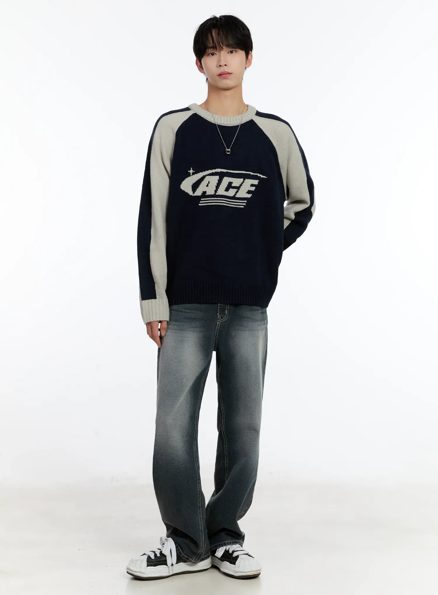 Men's Loose-Fit Straight Jeans ID502 - Image 9