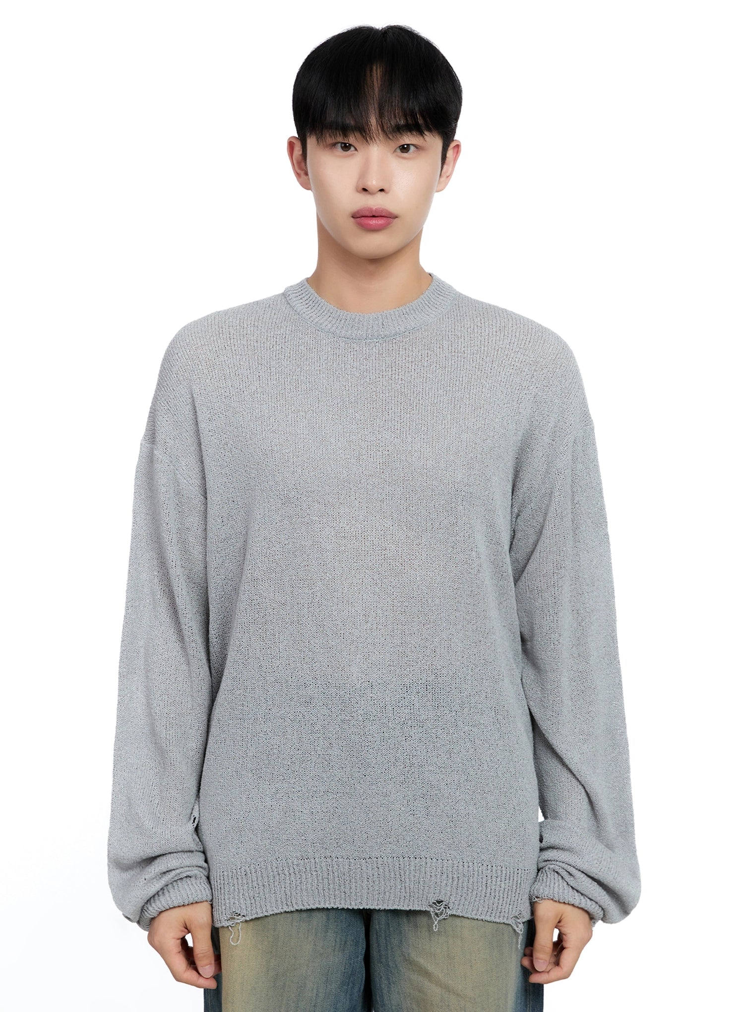 Men's Loose Fit Sweater IG520 - Image 20