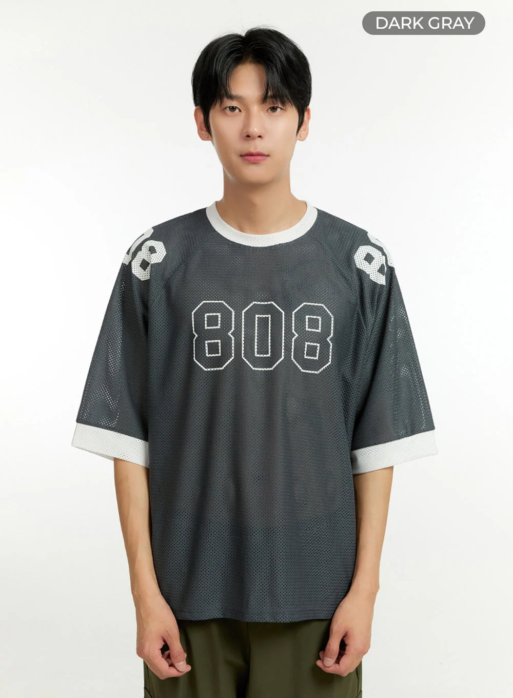 Men's Mesh Camo Raglan T-Shirt IL412 - Image 10