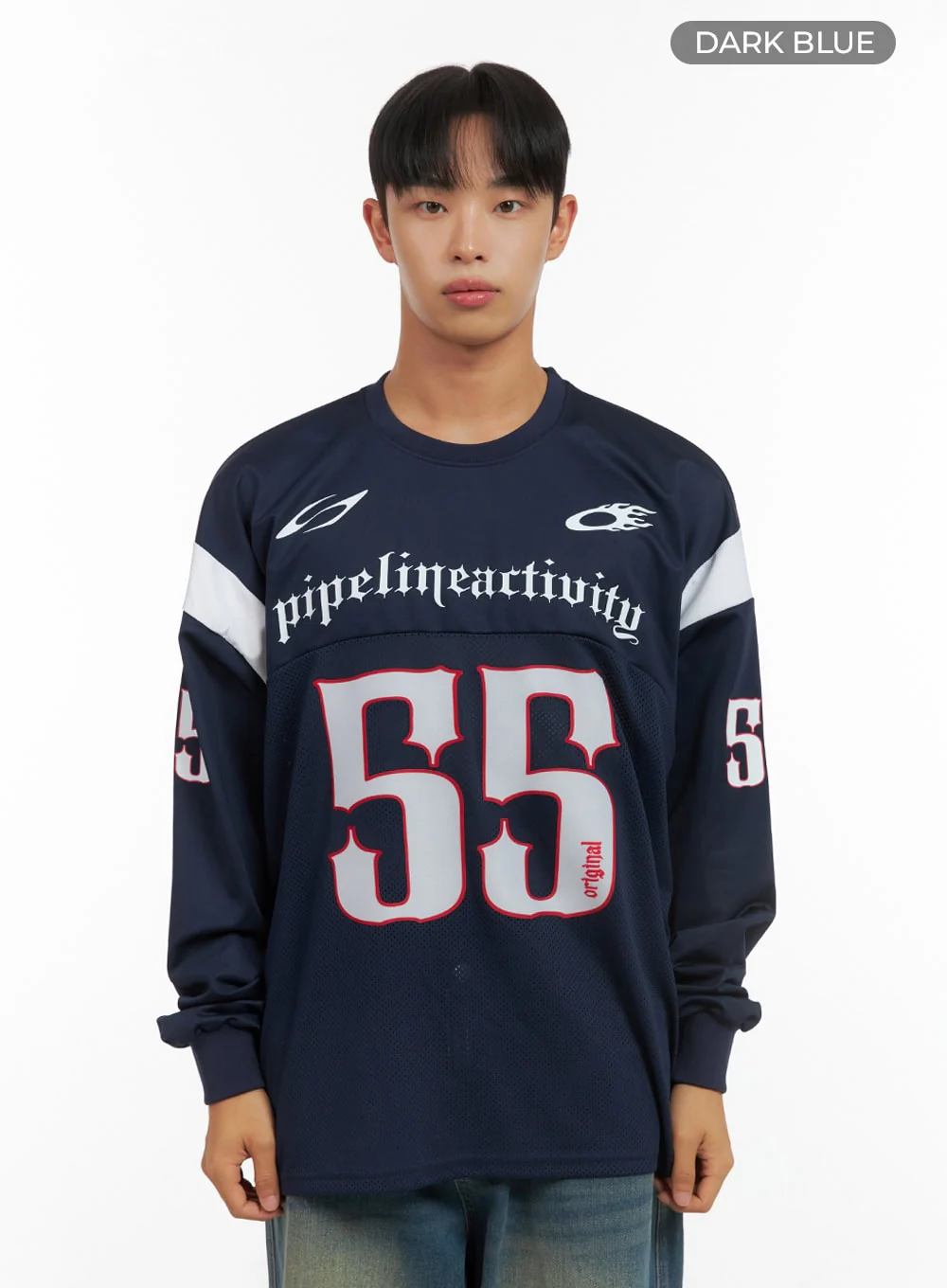Men's Mesh Graphic Oversize T-Shirt IS420 - Image 10