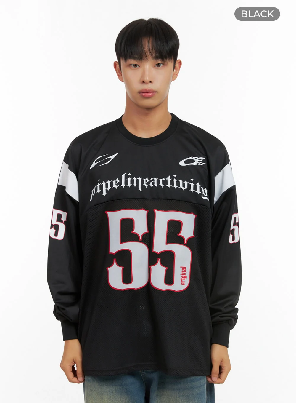 Men's Mesh Graphic Oversize T-Shirt IS420 - Image 11