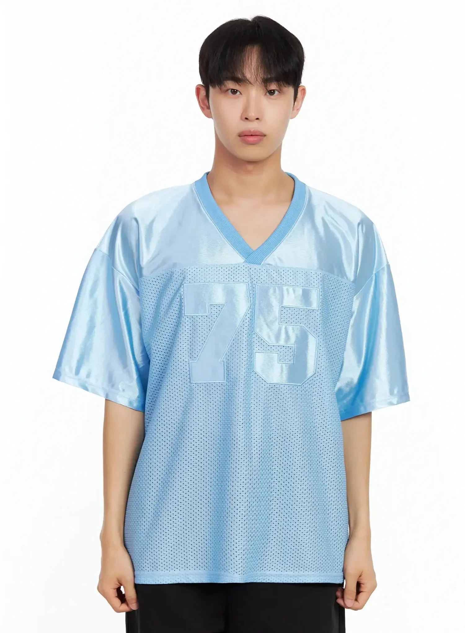 Men's Mesh V-Neck Jersey IL516 - Image 15