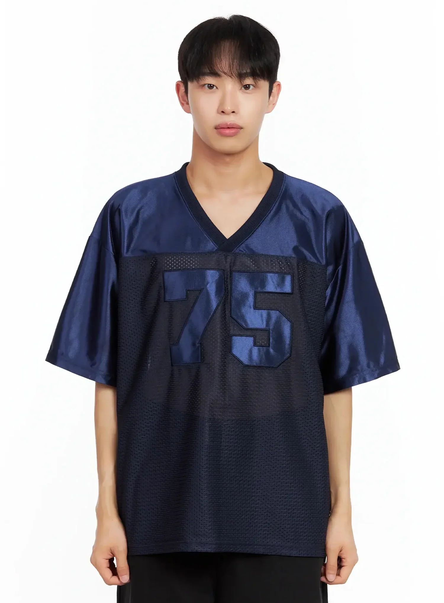 Men's Mesh V-Neck Jersey IL516 - Image 16