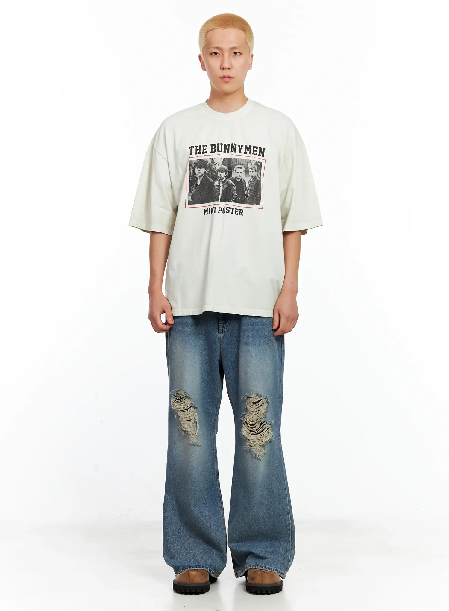 Men's Mini Poster Graphic Tee IL511 - Image 4