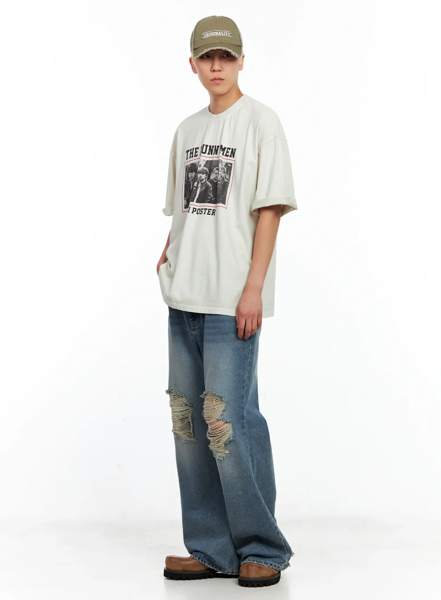 Men's Mini Poster Graphic Tee IL511 - Image 9