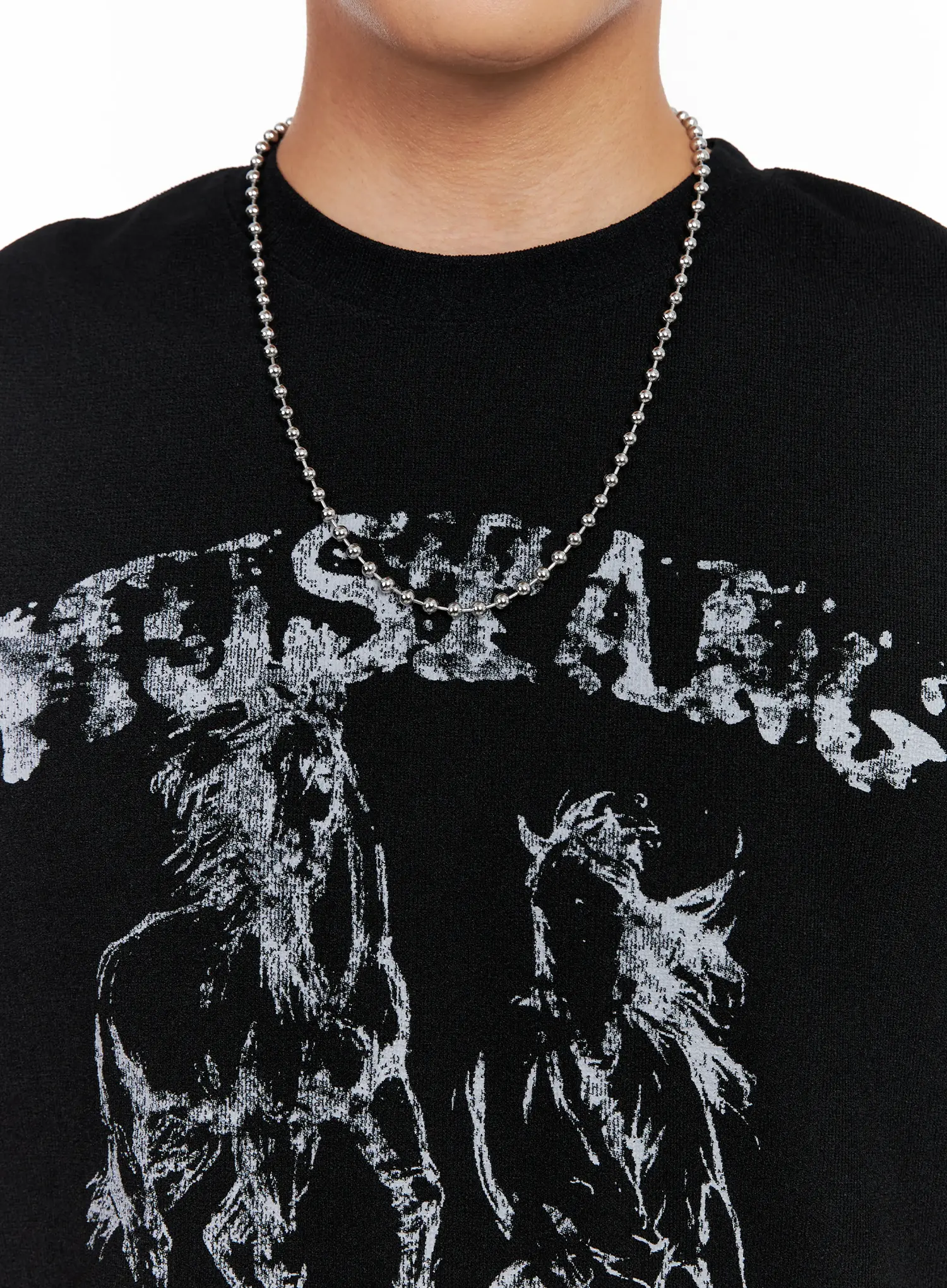 Men's Minimalist Chain Necklace IG511 - Image 2