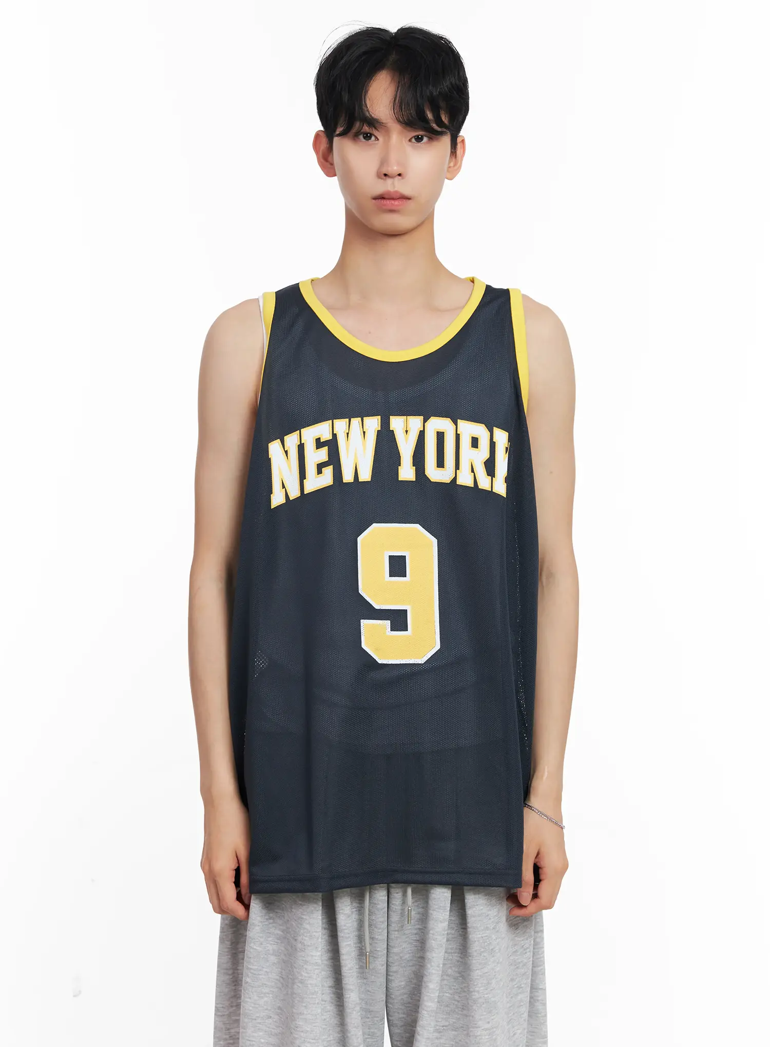 Men's "New York" Mesh Jersey Tank IL504 - Image 17