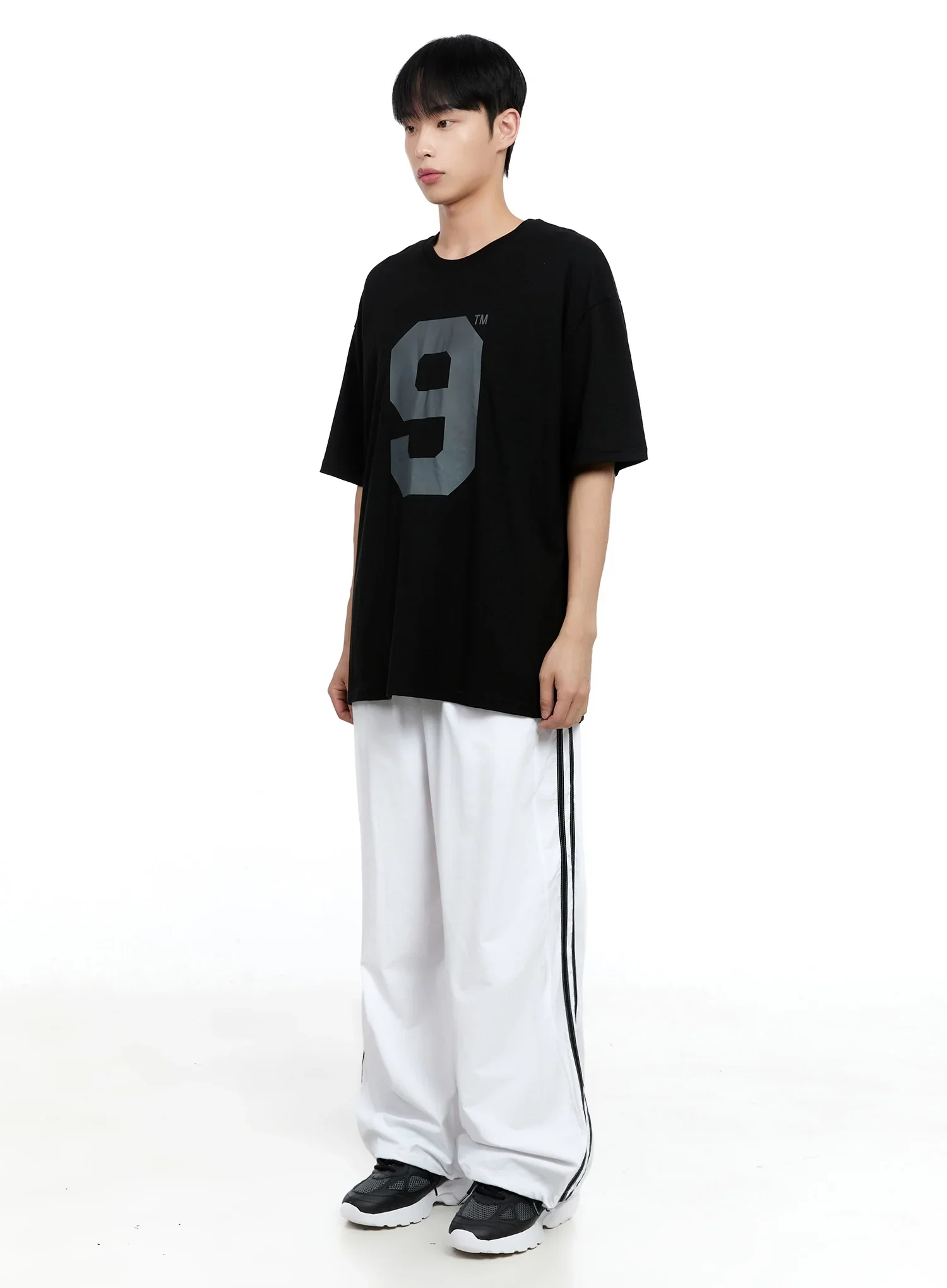 Men's No.9 Graphic Tee IG520 - Image 13