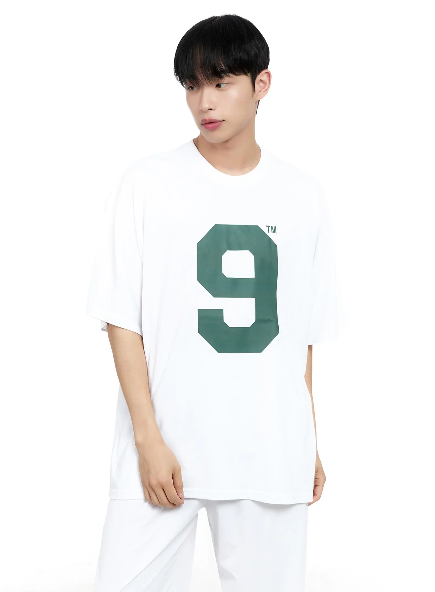 Men's No.9 Graphic Tee IG520 - Image 2