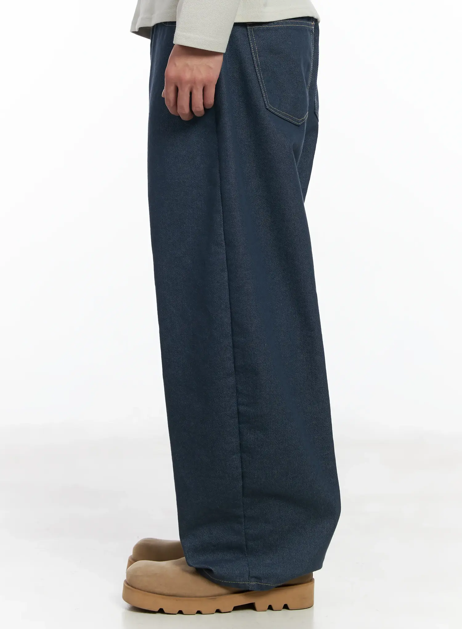 Men's No-Fade Stitched Jeans IF516 - Image 6