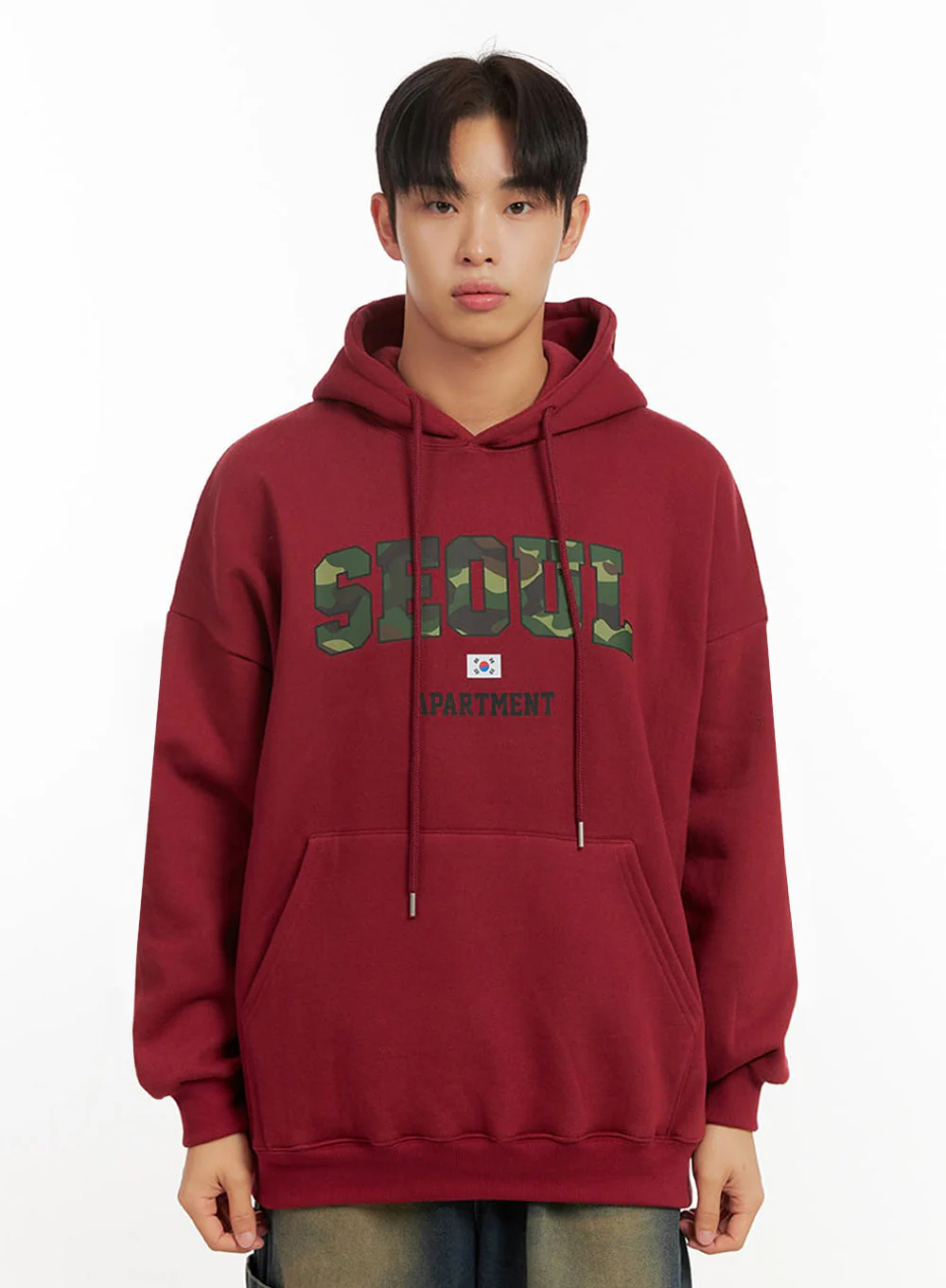 Men's Oversize Printed Hoodie ID413 - Image 10
