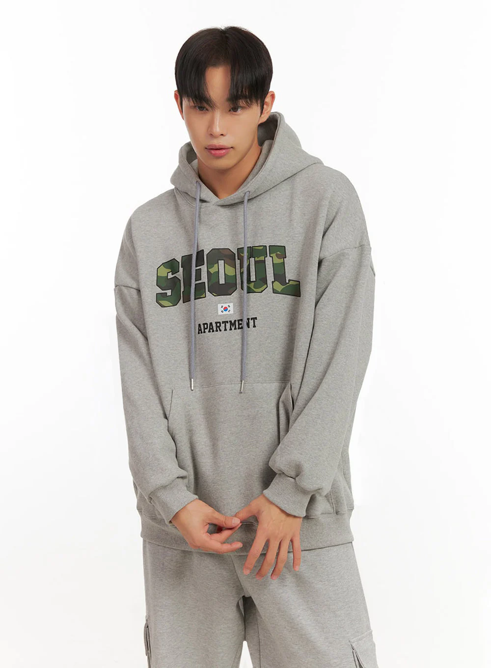 Men's Oversize Printed Hoodie ID413 - Image 4