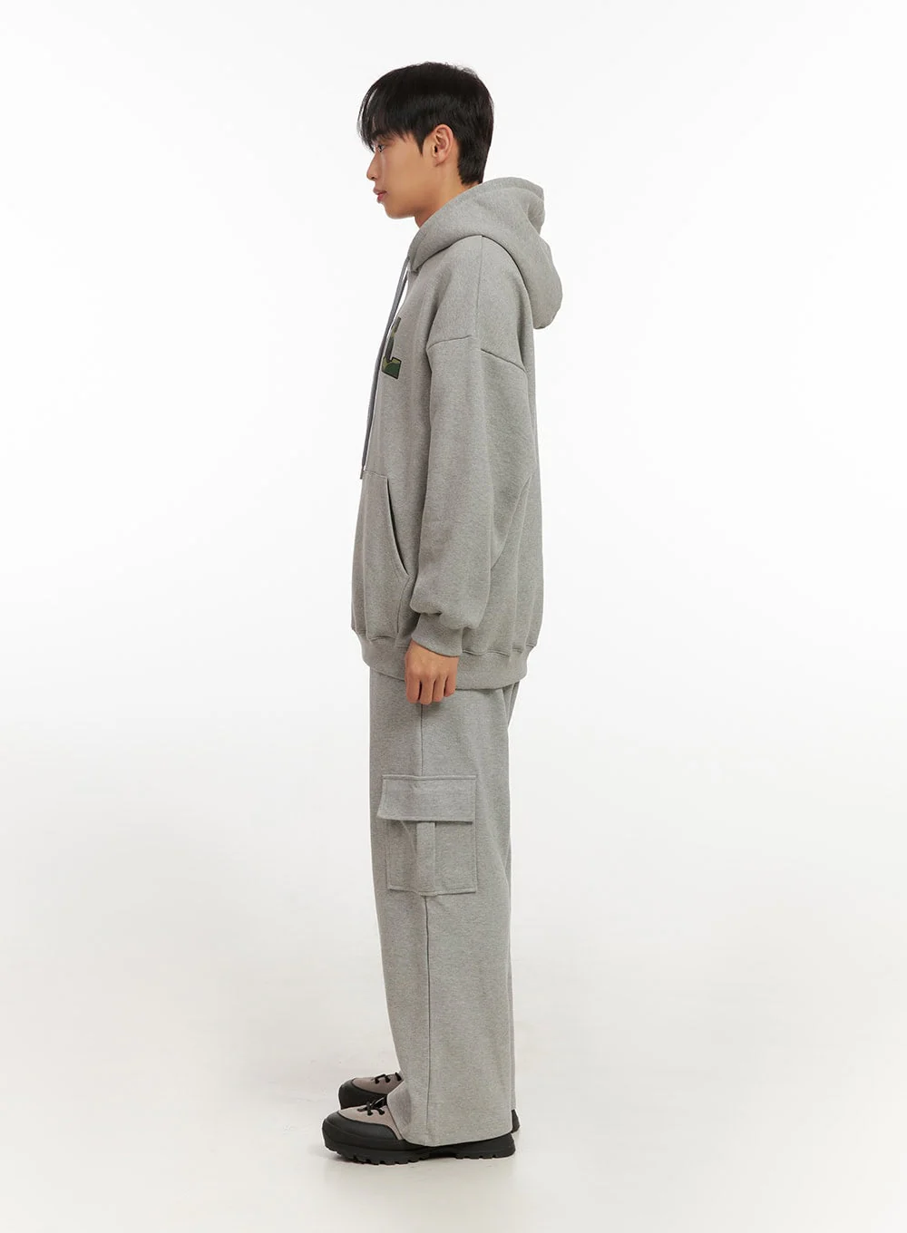 Men's Oversize Printed Hoodie ID413 - Image 7