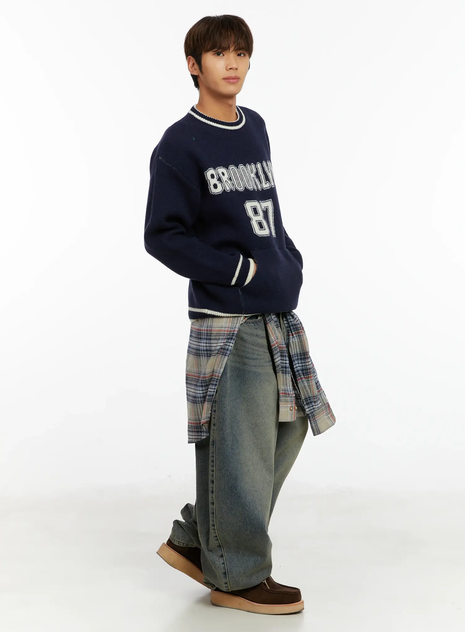 Men's Oversized Balloon Jeans ID524 - Image 11
