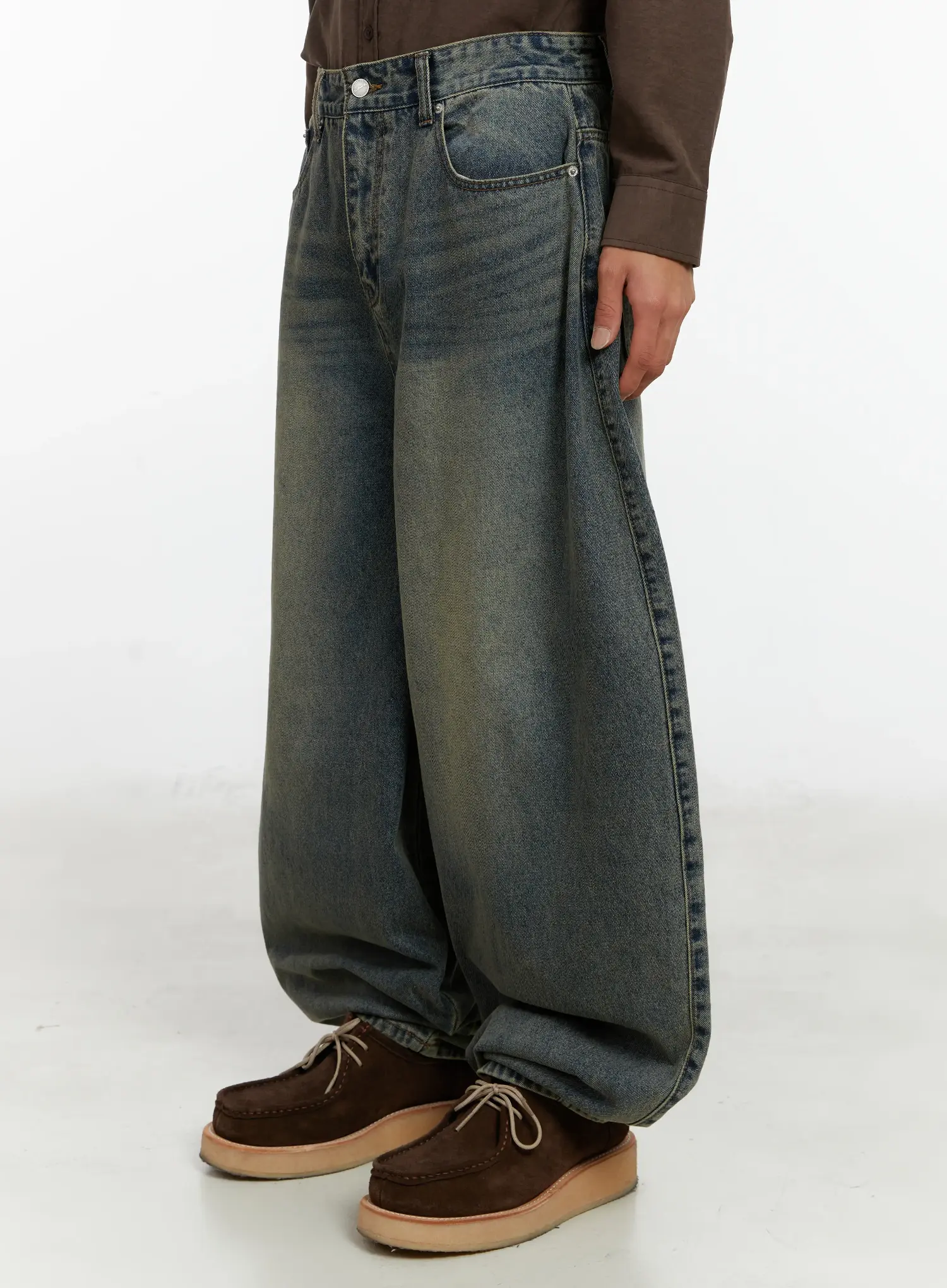 Men's Oversized Balloon Jeans ID524 - Image 4