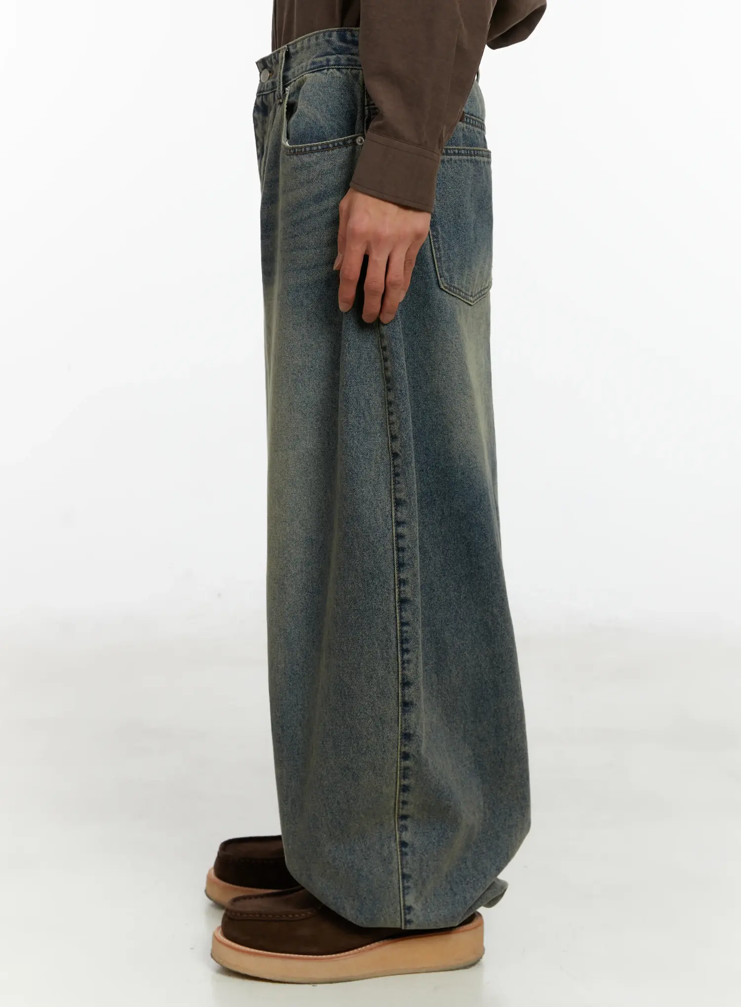 Men's Oversized Balloon Jeans ID524 - Image 5