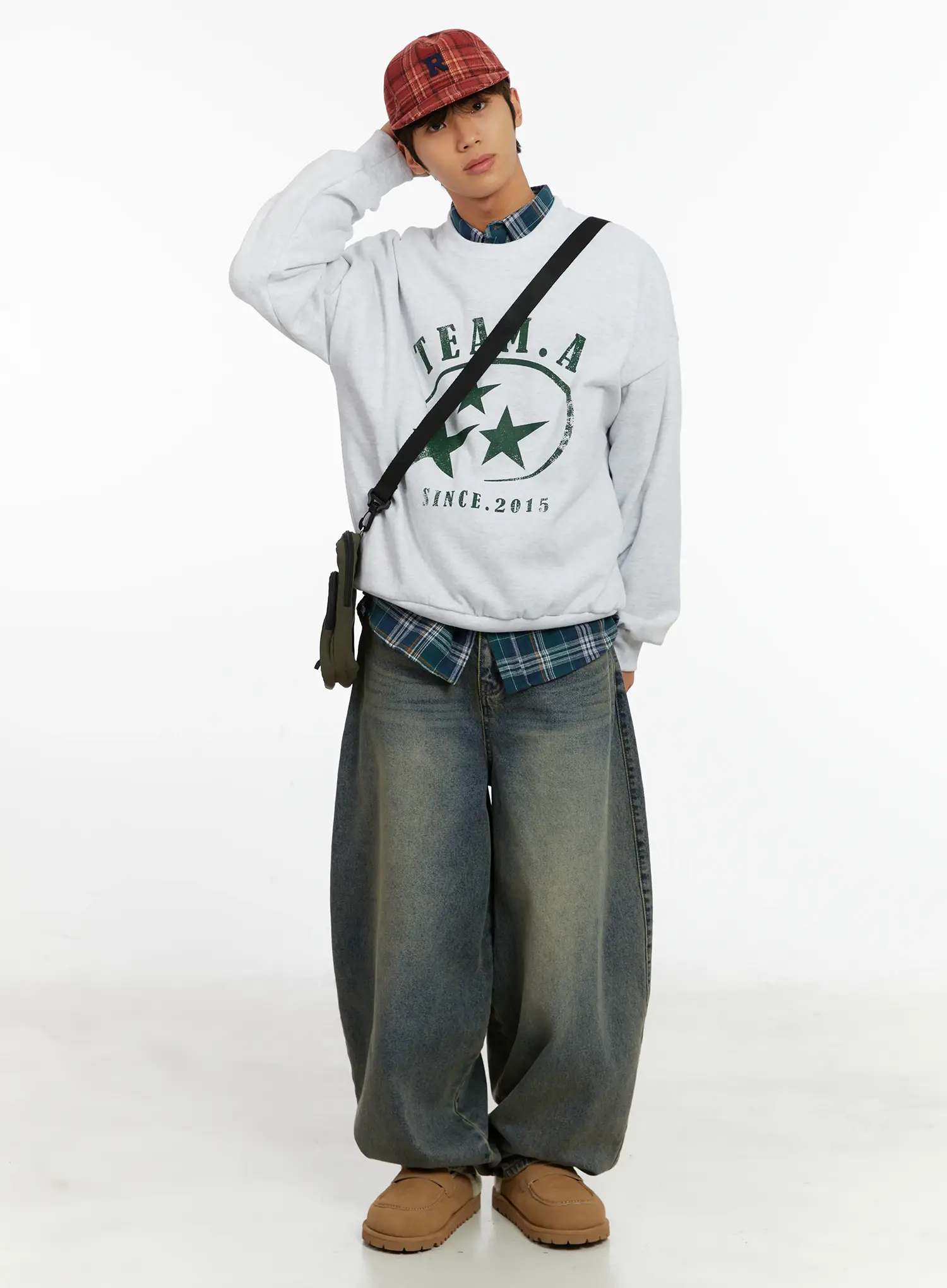 Men's Oversized Balloon Jeans ID524 - Image 7