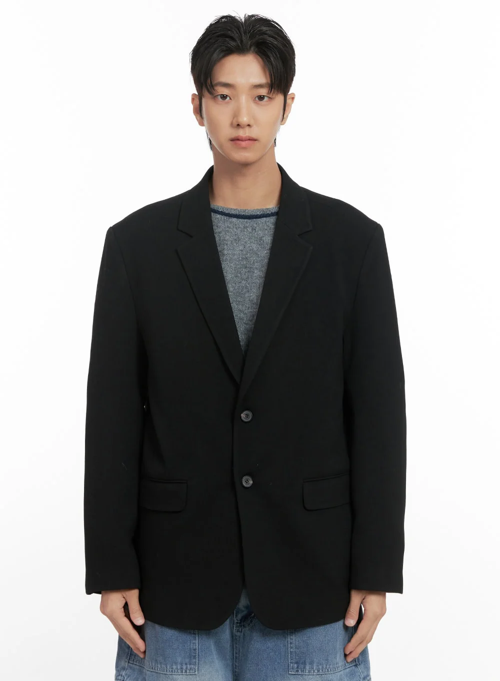 Men's Oversized Blazer ID406 - Image 10