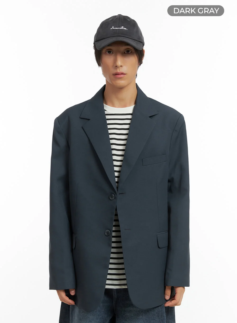 Men's Oversized Classic Blazer IO402 - Image 10