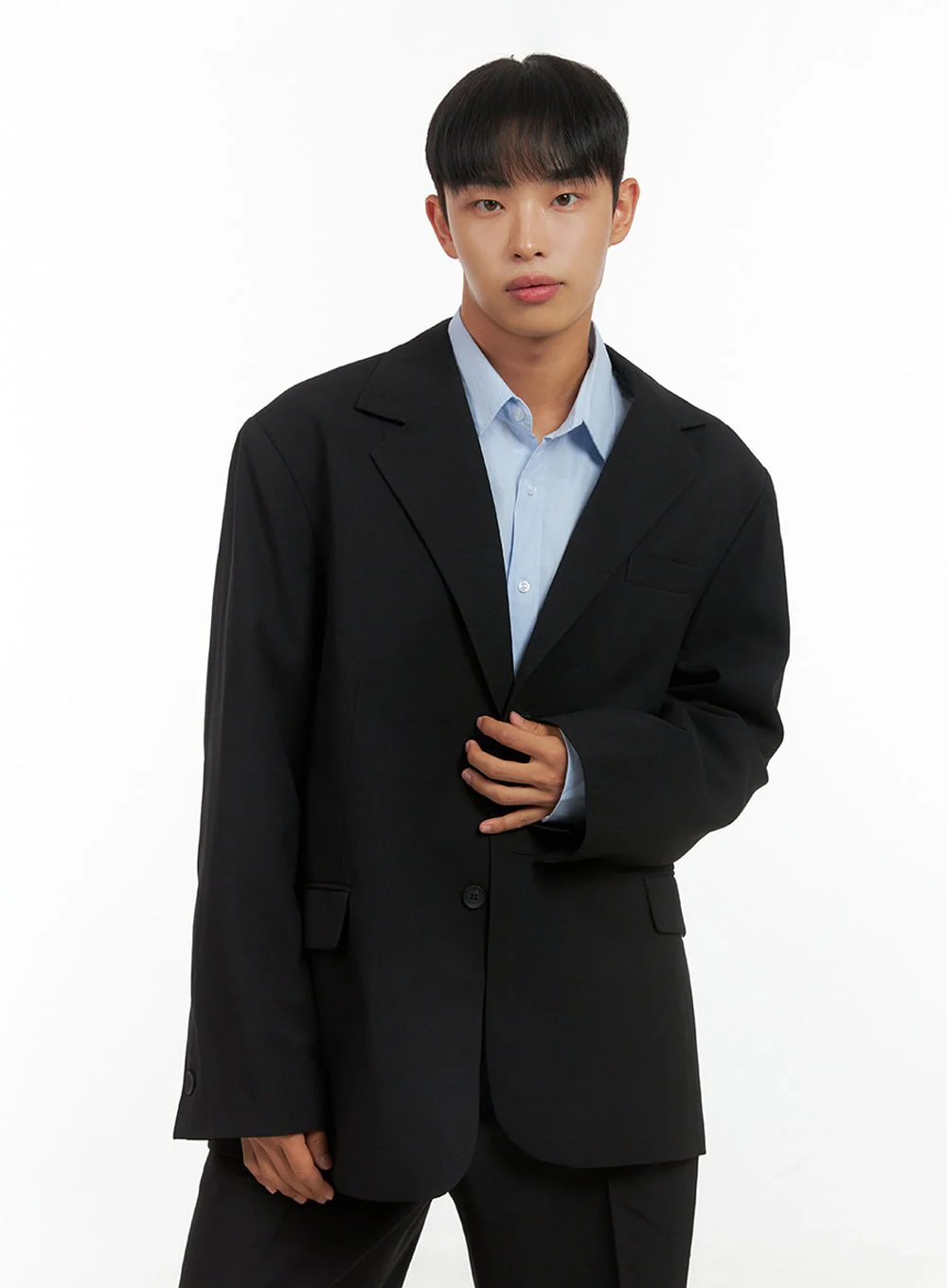 Men's Oversized Classic Blazer IS419 - Image 4