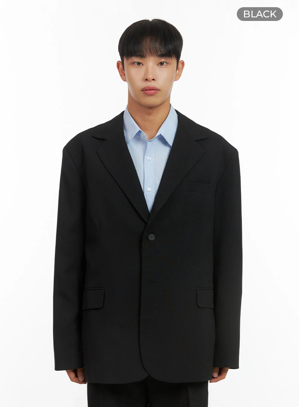 Men's Oversized Classic Blazer IS419 - Image 9