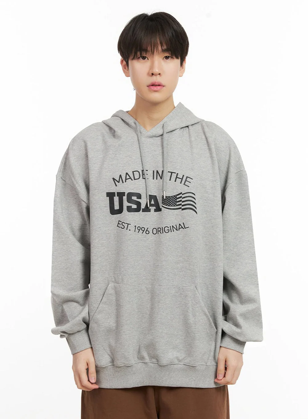 Men's Oversized Graphic Sweatshirt IJ517 - Image 12