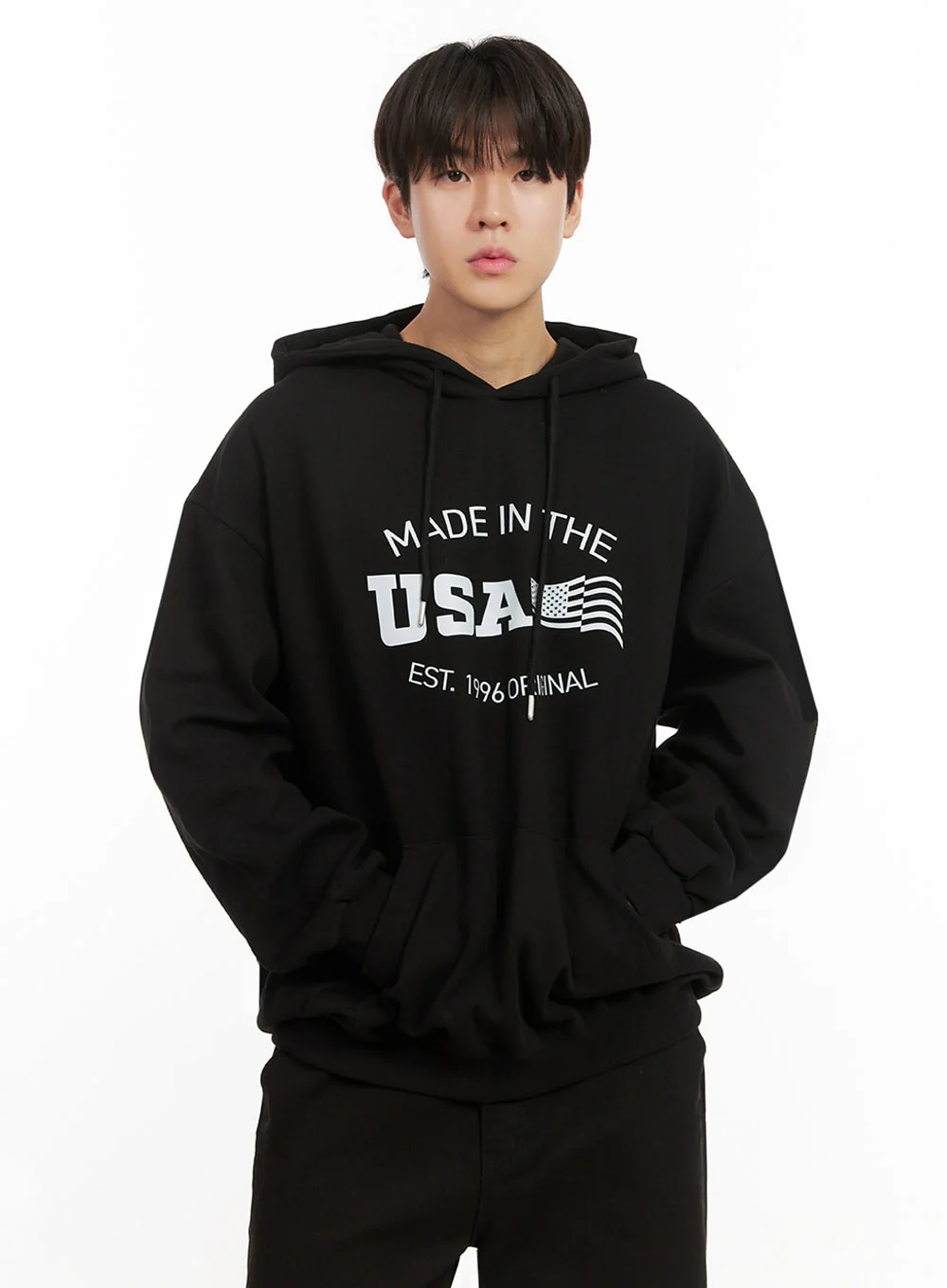 Men's Oversized Graphic Sweatshirt IJ517 - Image 4