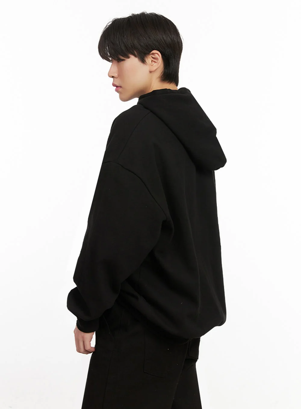 Men's Oversized Graphic Sweatshirt IJ517 - Image 5