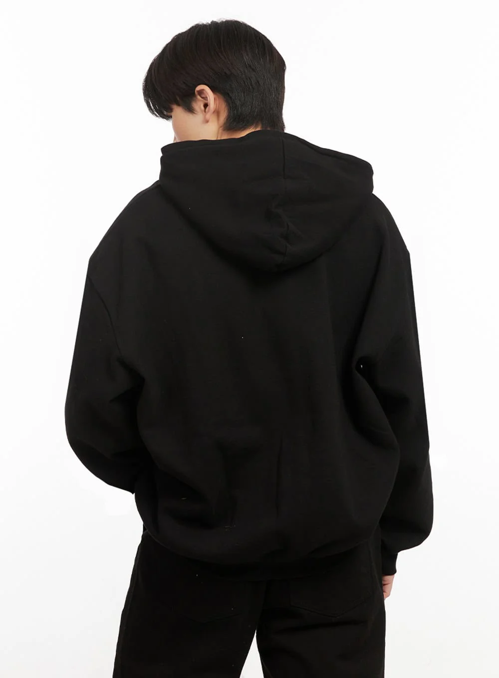 Men's Oversized Graphic Sweatshirt IJ517 - Image 6