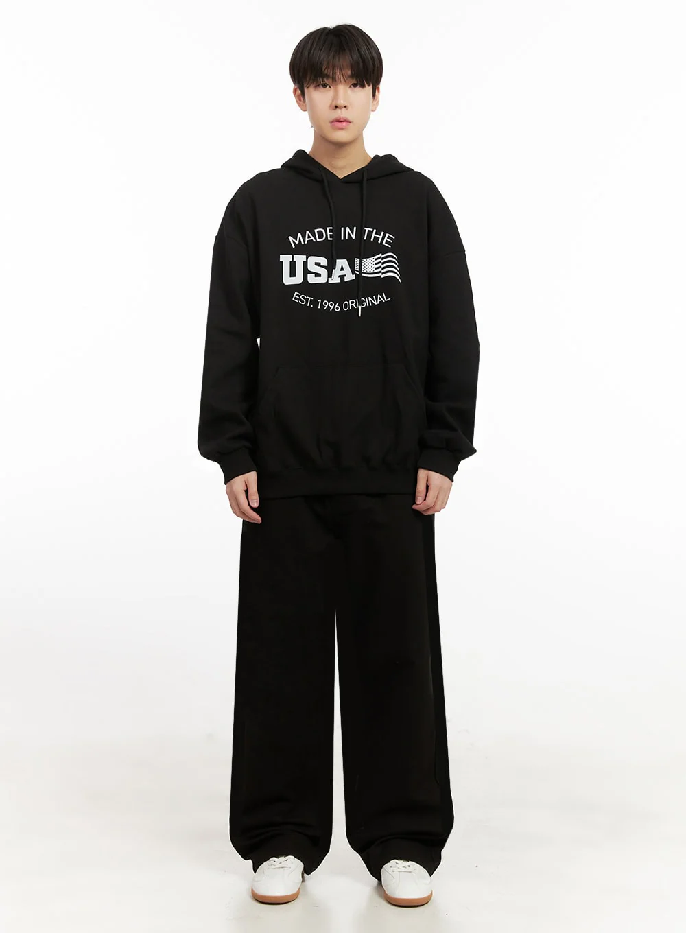 Men's Oversized Graphic Sweatshirt IJ517 - Image 7