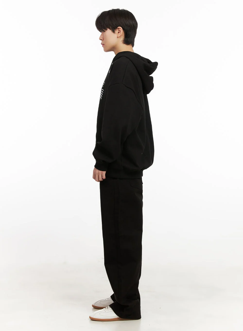 Men's Oversized Graphic Sweatshirt IJ517 - Image 8